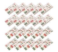 Ciieeo Tatouages Temporaires Drapeau Mexicain 20 Pièces, Autocollants Imperméables Hypoallergéniques pour Fête de L’indépendance et Matchs de Football, Décoration Visage et