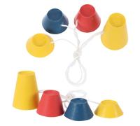 Ciieeo Tees de Golf et Design Précis en Caoutchouc Lot de 8 avec Support Stable pour Practice et Entraînement sur Tapis de Golf