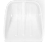 Ciieeo Tête de Pelle de Rechange, Pelle à Neige Hivernale en Polypropylène, Grosse, Blanche, Légère et Portable, Neige en Extérieur et Manutention des Grains