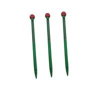 Ciieeo Thermomètre de Surface du Sol Tige en Verre Intégrée Thermomètre de Jardin Portable 10 à 110°C de Température pour Compost et Terre Outil de Jardinage Précis et Pratique