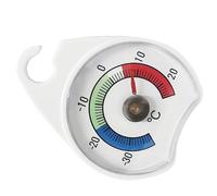 Ciieeo Thermomètre Facile à Stocker en Plastique Blanc Haute Précision pour Réfrigérateur et Congélateur Cuisine et Stockage Froid en Supermarché