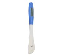Ciieeo Thermomètre Numérique à Professionnelle avec Spatule Silicone Résistante Chaleur Lecture Instantanée pour Cuisson Barbecue Pâtisserie Chocolat et Sauces sans Pile Bleu