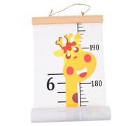 Ciieeo Toise Murale Pour Garçon Fille Forme Girafe Mesure Décoration Chambre Préscollaire Accroche Mur Porte Lanière Retire Réaccroche Élément Décoration Maison Maternelle Salle Classe Ca