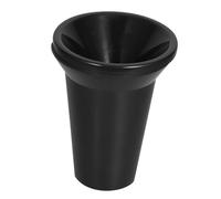 Ciieeo Tonneau Plastique Noir Élégant pour Dégustation de Vin, Seau à Glace Portable en PP Surface Lisse et Facile à Nettoyer, pour Bars et Petits Crachoirs Ronds