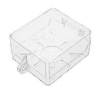 Ciieeo Transparent Lockable Button Switch Protector Cover Electrical Outlet Safety Case With Opening For Home And Industrial Accident Prevention