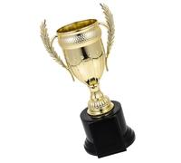 Ciieeo Trophée de Récompense pour Garçon et Filles en Plastique Doré, 1 Pièce sans Couvercle, Prix de Compétition pour Jeux Sportifs, Présent de Fête et Trophée Souvenir pour Garçons et