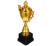 Ciieeo Trophée en Plastique Or pour Récompense Scolaire Décoration Vive et Fonction D'encouragement, pour Cérémonies et Décoration de Salle Réutilisable