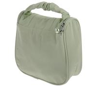 Ciieeo Trousse de Toilette de Voyage Imperméable Grand Capacité en Polyester Fruit Vert, Pochette Cosmétique Portable Compartiments Sec et Humide, Paquet Rangement Maquillage pour Femmes