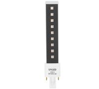 Ciieeo Tube Lumineux LED 9w pour Manucure Lumière Noire, Ampoule pour Gel à Ongles, Alliage D'aluminium Solide, Lampe UV pour Nail Art et Séances de Polymérisation Professionnelle