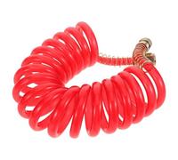 Ciieeo Tuyau Spiralé Flexible de Refroidissement des Freins pour Poids Lourds 4 Mètres en Polyuréthane Transparent PU Résistant à la Chaleur Tube D’Arrosage pour Système Freinage