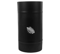Ciieeo Vanne de Régulation Unidirectionnelle en Fer Noir pour Cheminée Mécanisme de Clapet Réglable et Étanchéité Renforcée pour Système de Ventilation Domestique