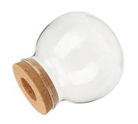 Ciieeo Vase Hydroponique en Verre Transparent, Petit Modèle Boule, Jardinière Hydroponique pour Bureau, Propagation de Plantes, Récipient Décoratif pour Terrarium et Culture Aquatique