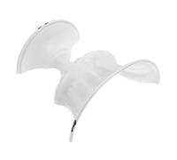 Ciieeo Vase Mural Décoratif Blanche Support Floral Vintage Style Campagne Jardinière Murale Élégante pour Salon Cuisine et Décoration Événementielle