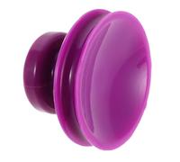 Ciieeo Ventouse pour Bol Chantant en Caoutchouc Violet Poignée de Levage Portable Accessoire Stable et Antichoc Outil Pratique pour Séances de Relaxation et Voyages Spirituels