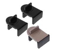 Ciieeo Verrou de Fenêtre Coulissante Installation sans Perçage en Alliage D'aluminium 3pcs Facile à Ouvrir Butée de Fenêtre pour Sécurité Maison
