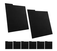 Ciieeo Vinyl Record Divider Cards 8pcs PVC Sturdy Waterproof Divider for Vinyl Record Category Classification in Record Shops and Offices