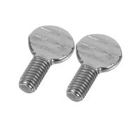 Ciieeo Vis Acier Inoxydable Pour Fourchettes à Rôtisserie Accessoires De Barbecue Fixations Filetées Pour Cuisson Extérieure