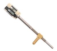 Ciieeo Vis de Hausse pour Archet de Violon 4/4 en Métal Longueur 61 MM Accessoire de Réparation pour Archet D’Instrument à Cordes Vis D’Archet pour Violon D’Étude et Professionnel