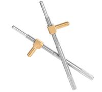 Ciieeo Vis Pratique pour Hausse D'archet de Violon en Métal Léger, Lot de 2 Pièces, Accessoire Facile à Installer et Utiliser pour Instruments à Cordes Style Aléatoire