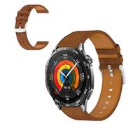 CiimWaa 22mm Bracelet de Montre pour Huawei Watch 5 46mm/Huawei Watch GT 5 46mm/5 Pro 46MM/4 Pro 48mm, Cuir Véritable Bracelet de Remplacement pour HUAWEI WATCH Ultimate/Buds/GT Runner [22mm Marron]
