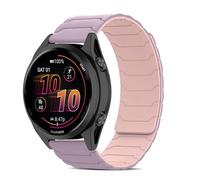CiimWaa 22mm Bracelet Silicone pour Garmin Venu 4/3 45mm/vivoactive 4/Venu 2, Bracelets Magnétique Doux Confortable, Bracelet Montre pour garmin Forerunner 570 47mm/265/255/255 Music