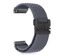 CiimWaa Nylon Bracelets de Montre 22mm 20mm 18mm, Bracelet Tressé Sport Strap, Parachute Boucle, Libération Rapide, Homme Femme, Bracelets Elastique, Doux, Confortable pour [22 mm Gris]
