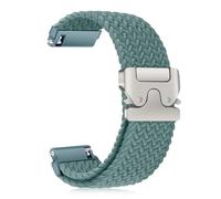 CiimWaa Nylon Bracelets de Montre 22mm 20mm 18mm, Bracelet Tressé Sport Strap, Parachute Boucle, Libération Rapide, Homme Femme, Bracelets Elastique, Doux, Confortable pour [22 mm Vert]