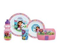 CIJEP Gabby Et La Maison Magique Lot Vaisselle En Plastique Réutilisable multicolore
