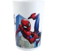 CIJEP Spiderman Verre En Plastique Réutilisable 220ml multicolore