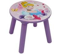 CIJEP Tabouret bois Princesse Disney Fleurs Multicolors G