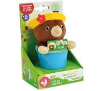 CIJEP Taupe Silence ca pousse pot du jardinier avec peluche Taupe et graines de Liseron - Haut 13cm multicolore G