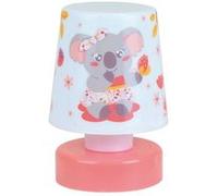 CIJEP Veilleuse poussoir multicolore Kally Mimi Koala - 11.5 cm Rose G
