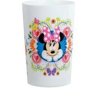 CIJEP Verres 220 ML - Disney Minnie Avec Des Fleurs multicolore G