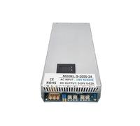 CIJIAOPOYU Alimentation de Commutation 2000W avec Affichage LED, Tension et Courant réglables AC à DC 12V 24V 36V 48V 60V 72V 80V 100V 110V 150V(220V,0-48V 0-41A)