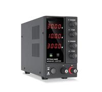 CIJIAOPOYU Alimentation électrique CC 30V 10A, régulateur de Puissance de Laboratoire réglable 60V 5A 120V 3A, Alimentation d'établi(NPS1203W 4 Digits)