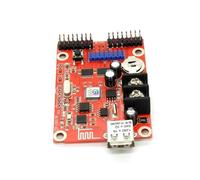 CIJIAOPOYU Carte de contrôle LED TF-S6UW0 WF 1280 * 16 Pixels Module Simple Double Couleur Carte de Commande LED p10,p13.33,p16,f3.75 Support