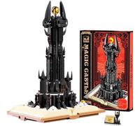 CIJINAY Kit de Construction Architecture, 969 The King of The Magic Rings Dark Tower Jeux de Construction, Jouet Cadeau Blocs de Construction Enfant Adulte (13018)