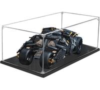 CIJINAY Teca Showcase Vitrine transparente en acrylique pour gobelet Batmobile Lego 76240 DC Batmobile, compatible avec le modèle Lego, Teca Showcase Étui de protection anti-poussière