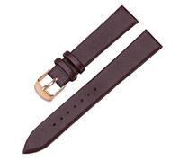 Cijinon Bracelet de montre en cuir 8mm - 22mm avec boucle ardillon et fermoir papillon, Couleur 3, 22mm