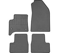 CIKCAR Set Tapis de Caoutchouc Compatible avec Fiat Grande Panda MHEV 2025- (4-pièces + Points de fixage), Noir