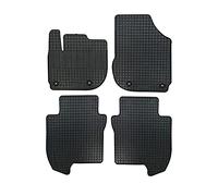 CIKCAR Set Tapis de Caoutchouc Compatible avec Honda Jazz V 2020- IN rosstar (4-pièces + Points de fixage)