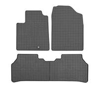 CIKCAR Set Tapis de Caoutchouc Compatible avec Hyundai Inster EV (AX1) 2024- (3-pièces + Points de fixage)