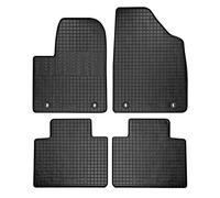 CIKCAR Set Tapis de Caoutchouc Compatible avec MG (E) HS Plug-in Hybrid 2019- (4-pièces + Points de fixage)