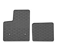 CIKCAR Set Tapis de Caoutchouc Compatible avec Opel Rocks-e 2021- / Citroën Ami 2020- / Fiat Topolino 2023- (2-pièces + Points de fixage)