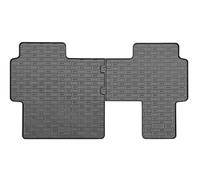 CIKCAR Set Tapis de Caoutchouc Compatible avec Volkswagen ID.Buzz Bus 2022- (rangée de sièges scond) (2-pièces)