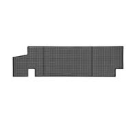 CIKCAR Set Tapis de Caoutchouc Compatible avec Volkswagen Transporter T7 2024- (rangée de sièges Second) (1-pièce), Noir