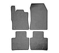 CIKCAR Set Tapis de Caoutchouc sur Mesure | compatible avec Citroën C5 X 2021- (4-pièces + points de fixage)