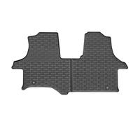 CIKCAR Set Tapis de Caoutchouc sur Mesure | compatible avec Farizon SV Supervan 2025- (seulement avant) (2-pièces + points de fixage)