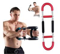 Cikiki Twister - Entraînement de bras - Entraînement de poitrine - Barre de torsion portable - Amélioration de la force musculaire - Entraîneur de cuisse pour homme - Équipement de fitness à domicile