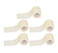 Cikonielf 5 Pièces Bande de Tuyau de Climatiseur PVC Tube Résistant à l'huile de Protection Bandes d'emballage Portables 6 cm/2.4in Largeur (Jaune)